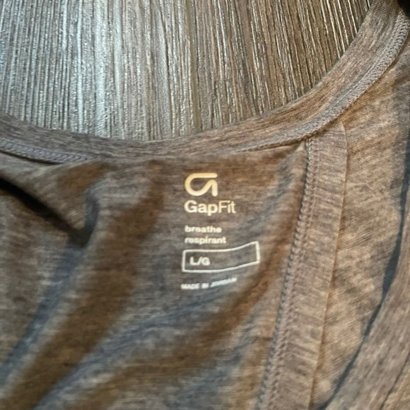 #168 Gap Women's Grey Tank Top - Large - Picture 2 of 7
